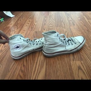 High Top White Converse